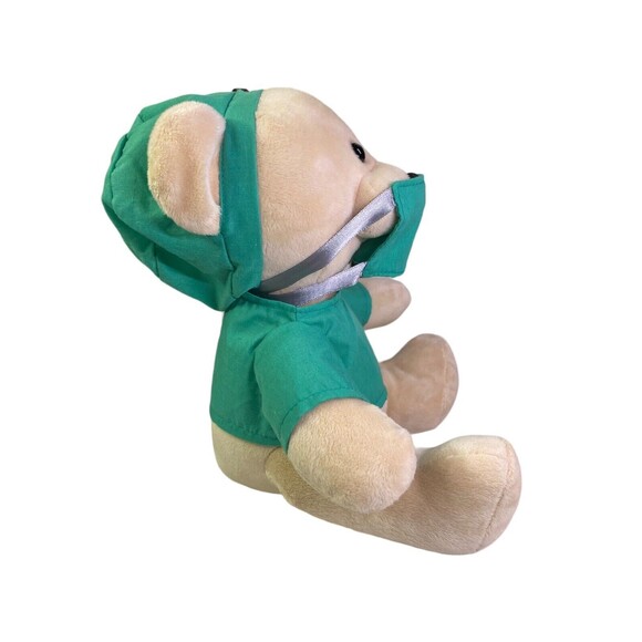 WISHPETS SCRUBS THE BEAR Plush SURGEON DOCTOR HEATHCARE 11” Stuffed Animal Toy - Picture 5 of 13